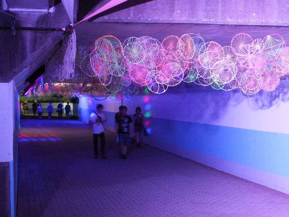 照明も色が変わるその2。