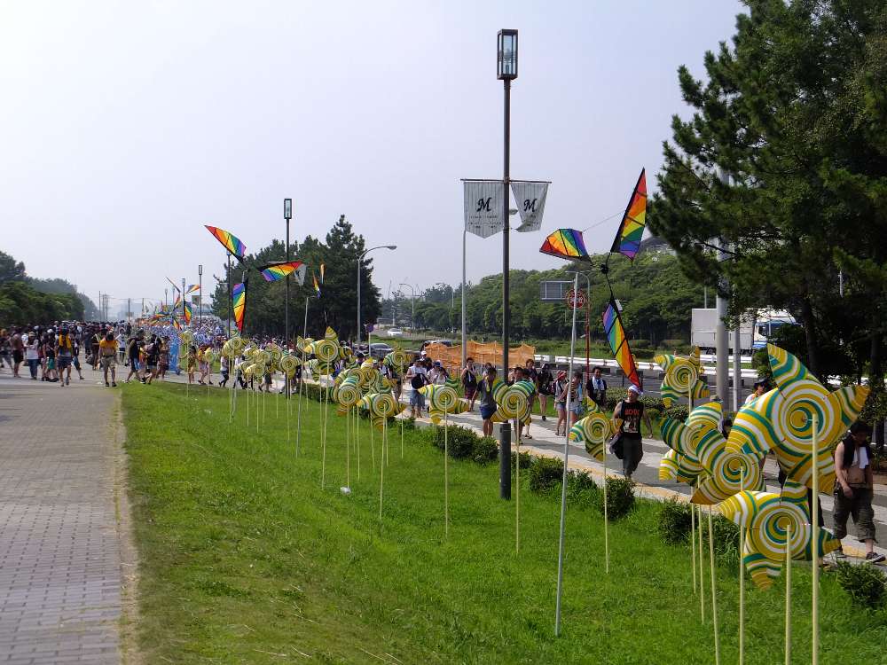 毎年の風車の風景。