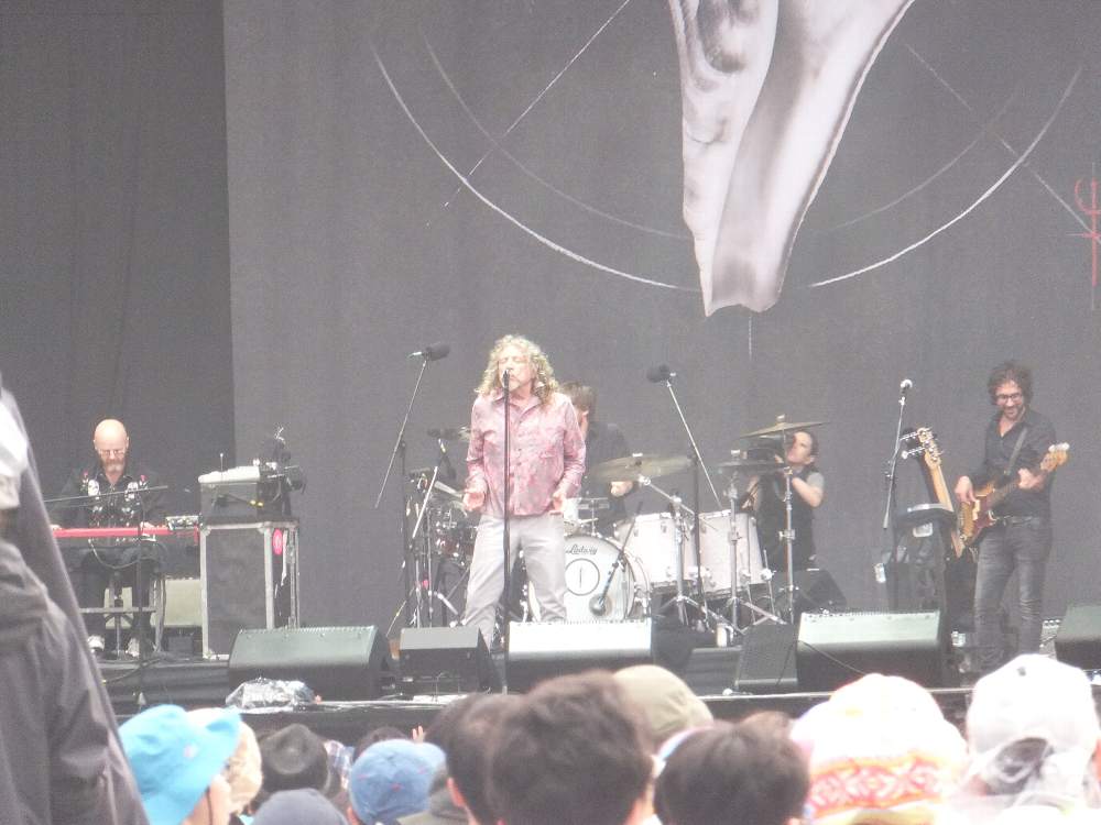 ロバート・プラント。レッド・ツェッペリンの元ボーカル。