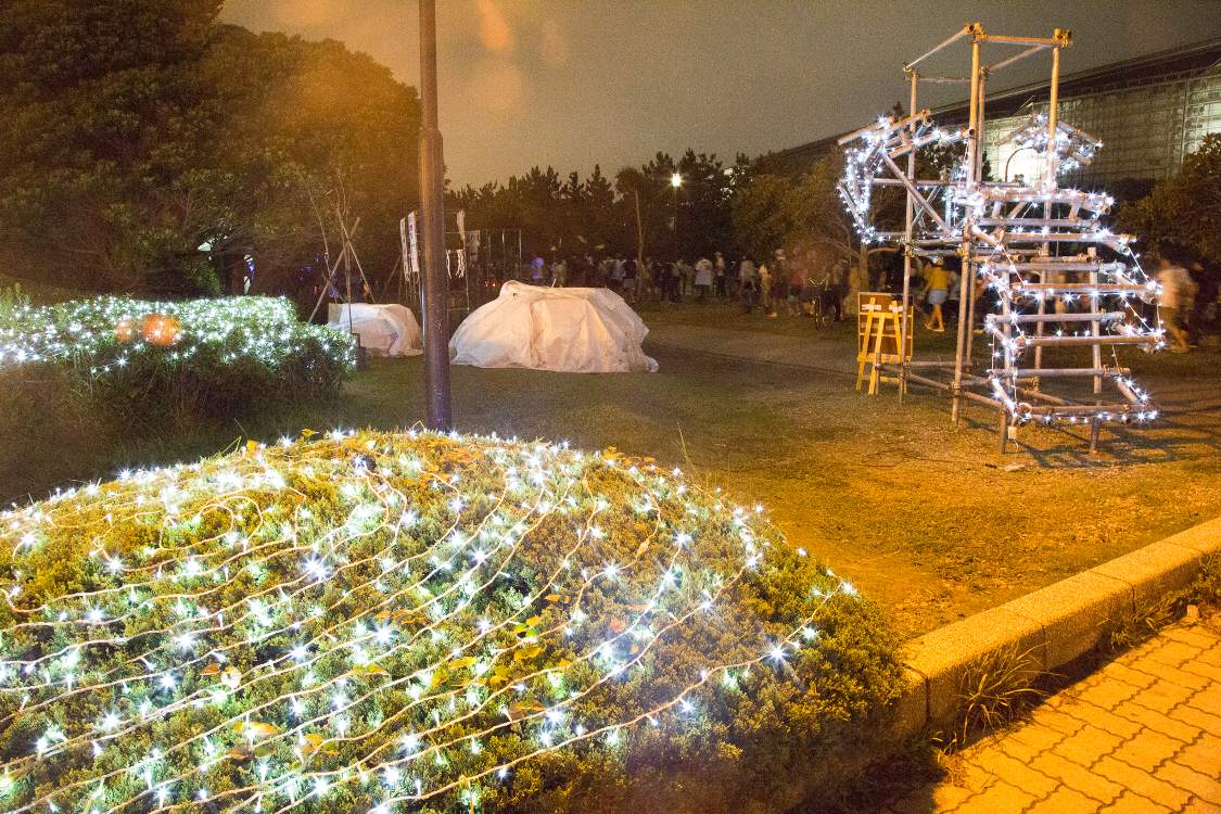 マリンステージのゲート周辺。