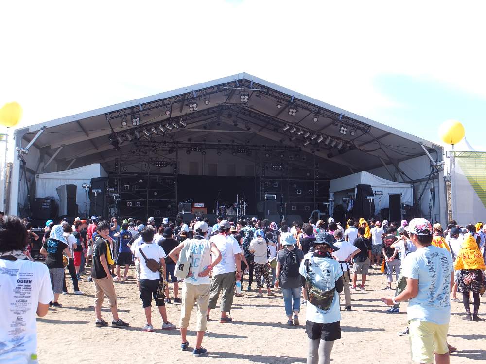 ビーチステージ。