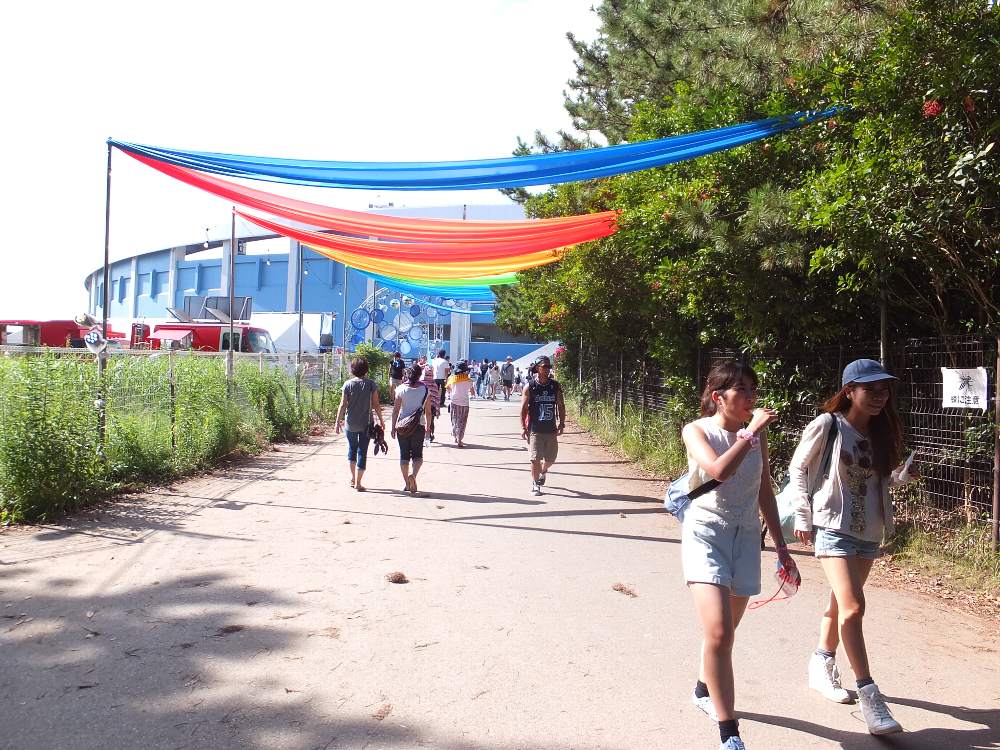 導線入り口近く。