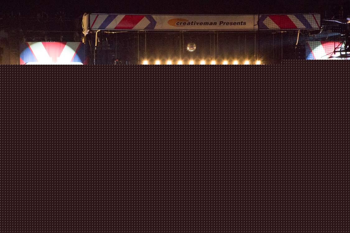 マリンステージのクイーン+アダム・ランバート。開演10分前。