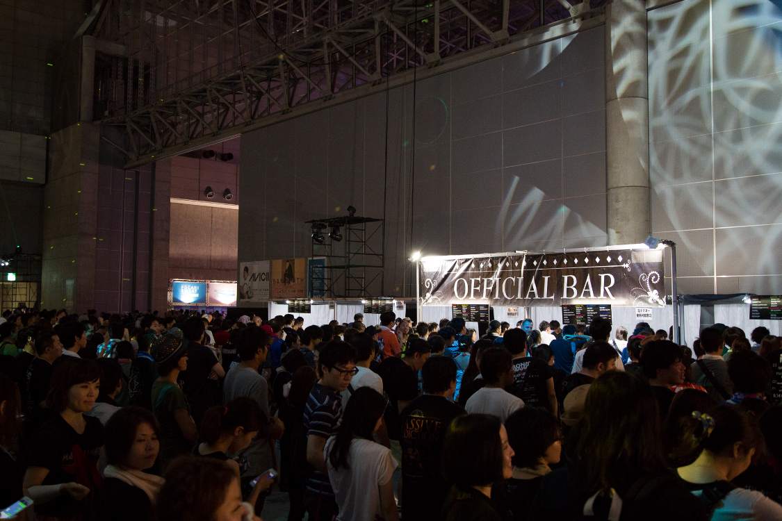 サマーソニック、ソニックマニアの公式バー。