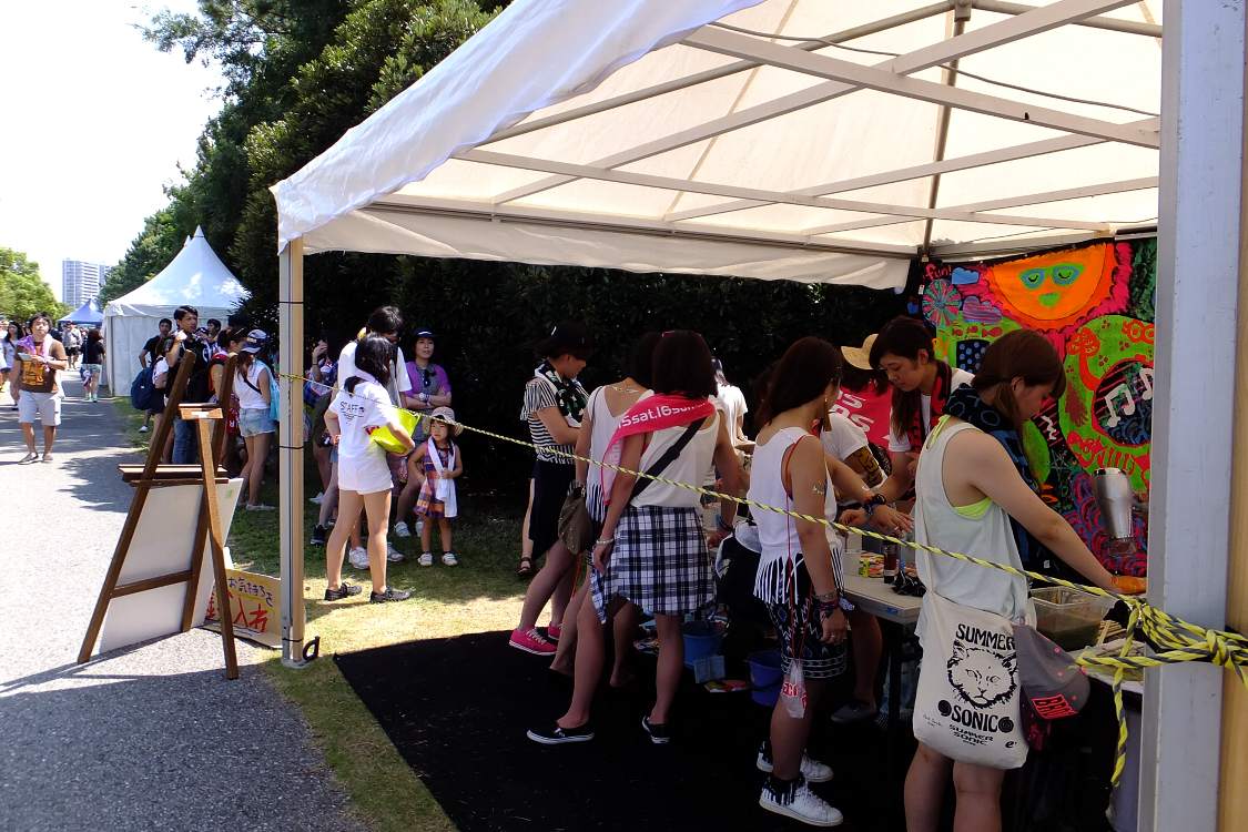 ボディペイント利用者は女性が多い。