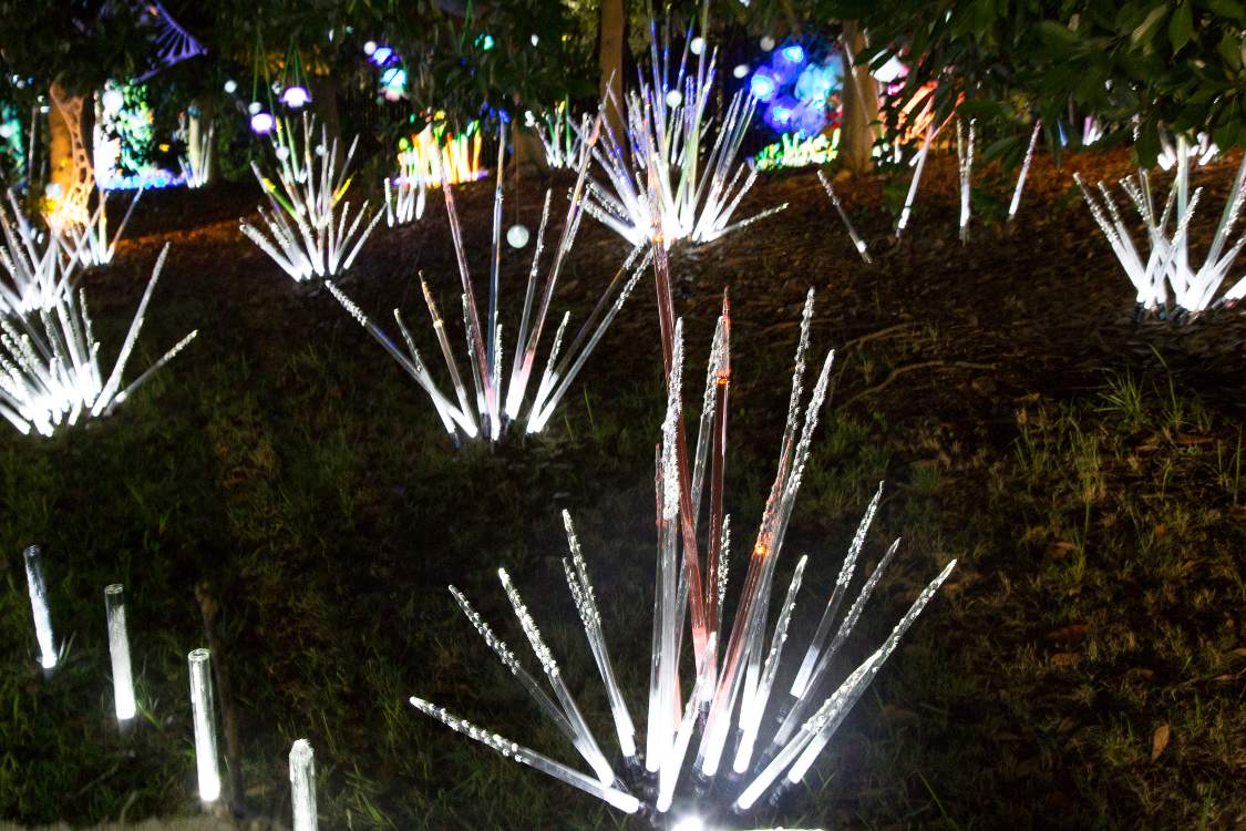 ソニッカートの造形物が空間芸術として機能する時間。