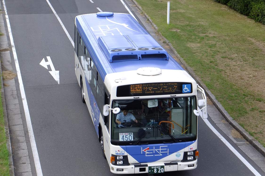 幕張海浜公園橋から。