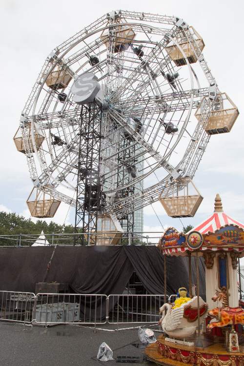 アイランドステージ近辺の観覧車。