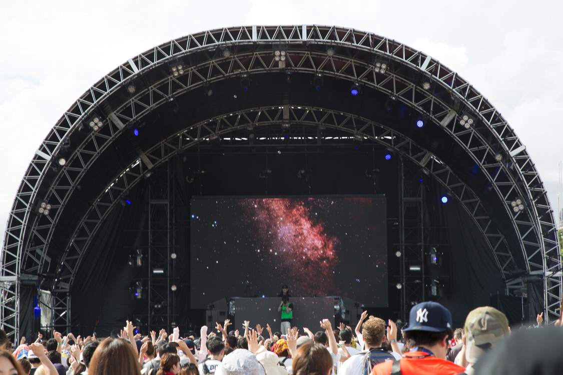 ビーチステージ。