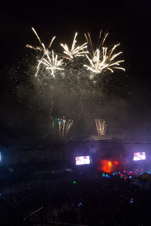 アリーナの大玉がまだ光っているころ。