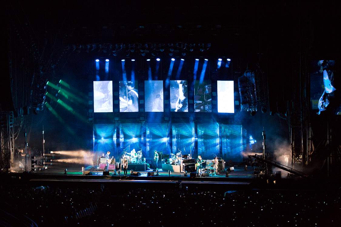 「クリープ」のころ。歓声はこれまでで最高レベルでした。