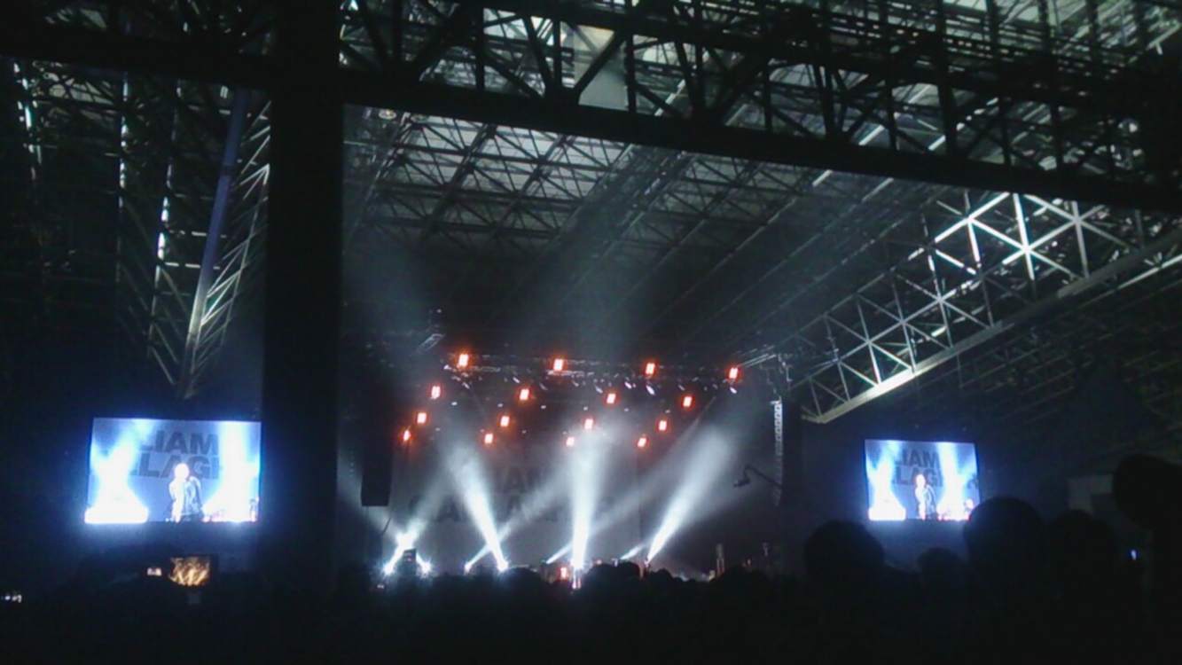 マウンテンステージのリアム・ギャラガー。