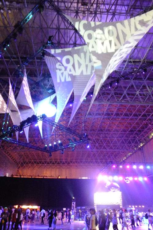 ソニックマニア用の照明。