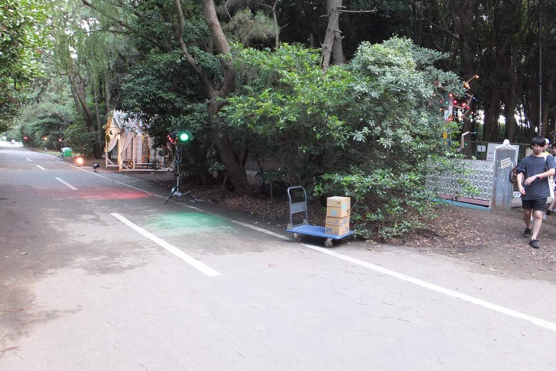 休憩所はもう一つありましたが、通路が短くなったことで以前より数が少なくなりました。