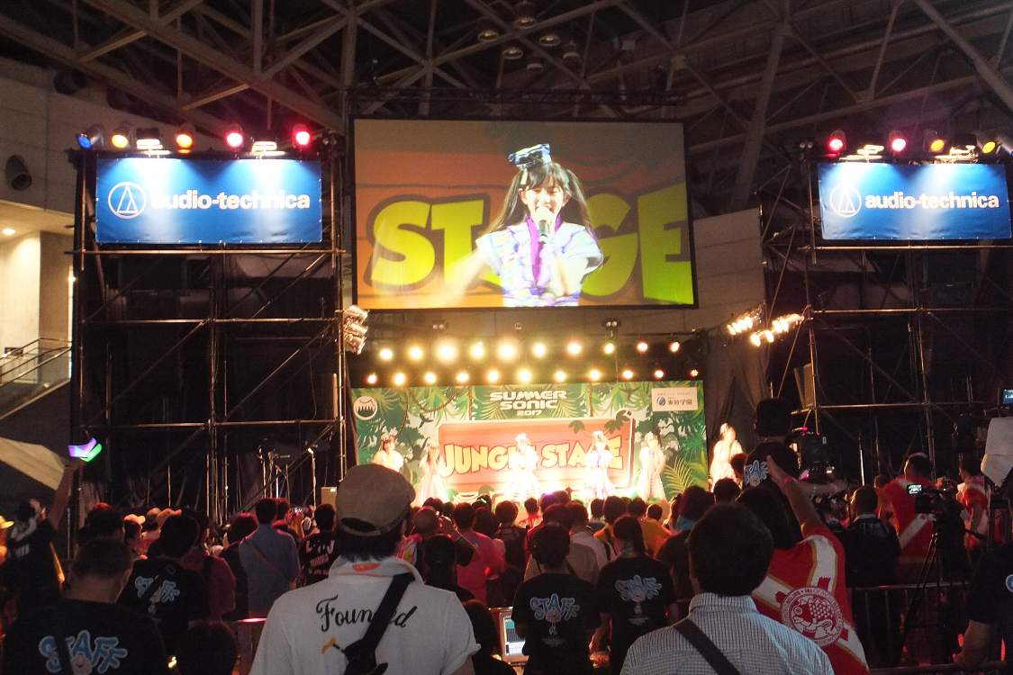 アイドルソニック等のステージが今回からジャングルステージになりました。