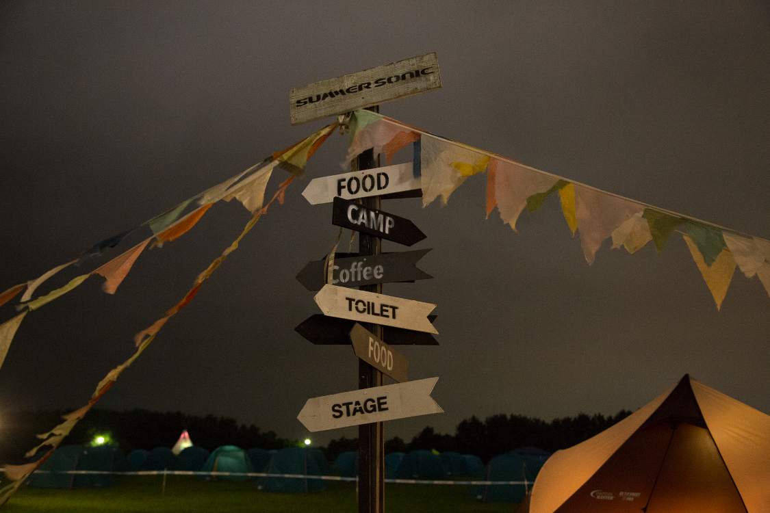 概ね正しく向いている方向表示。