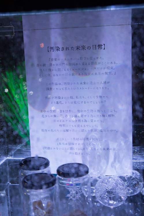 出展者による作品の意図。