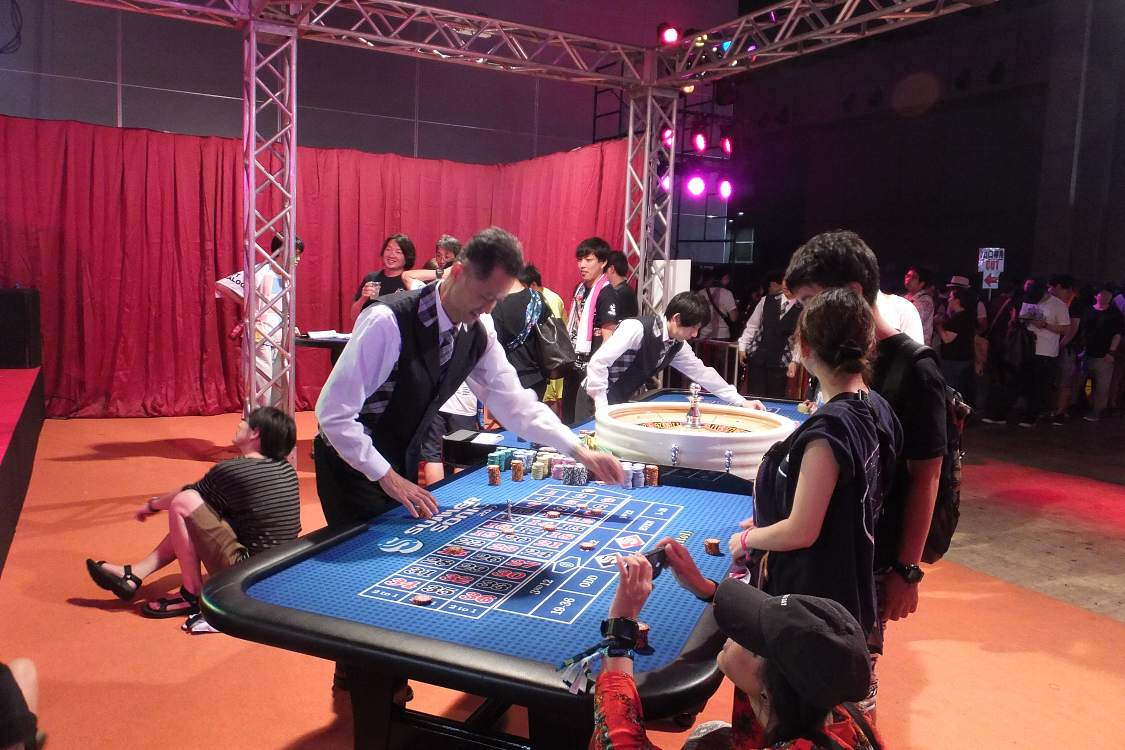 ソニックマニアのときと同じようにカジノが開かれています。