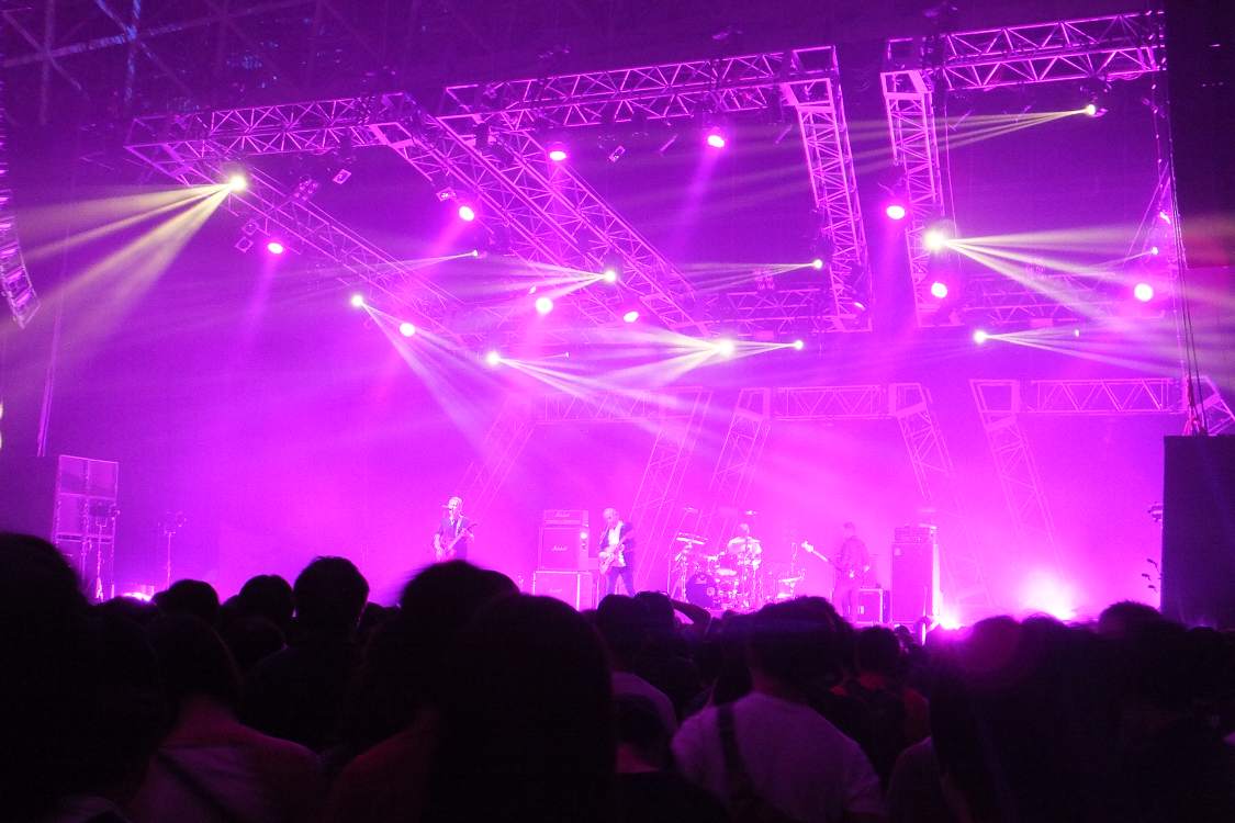 レインボーステージのライド。