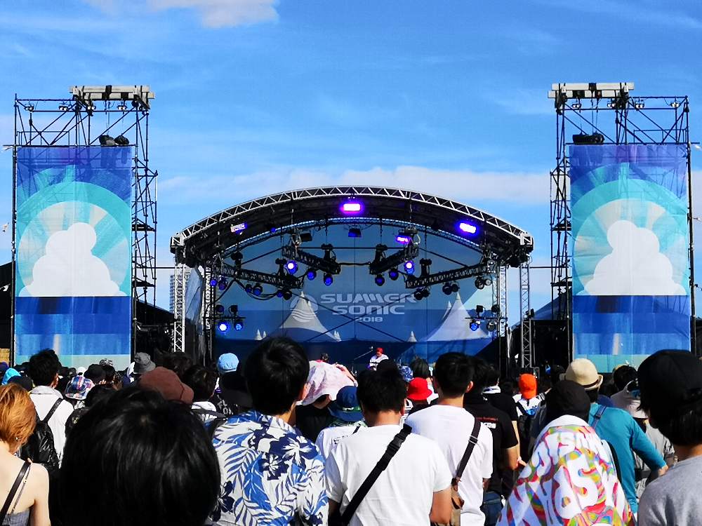 ビーチステージ。