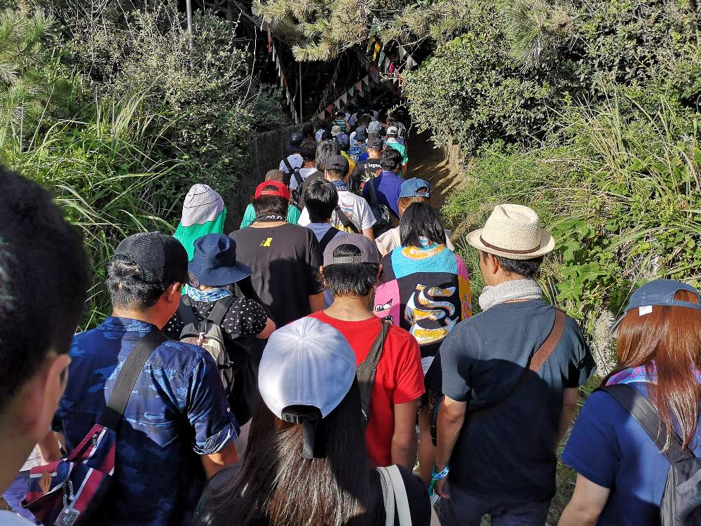 ビーチステージからマリンステージエリアへ3。