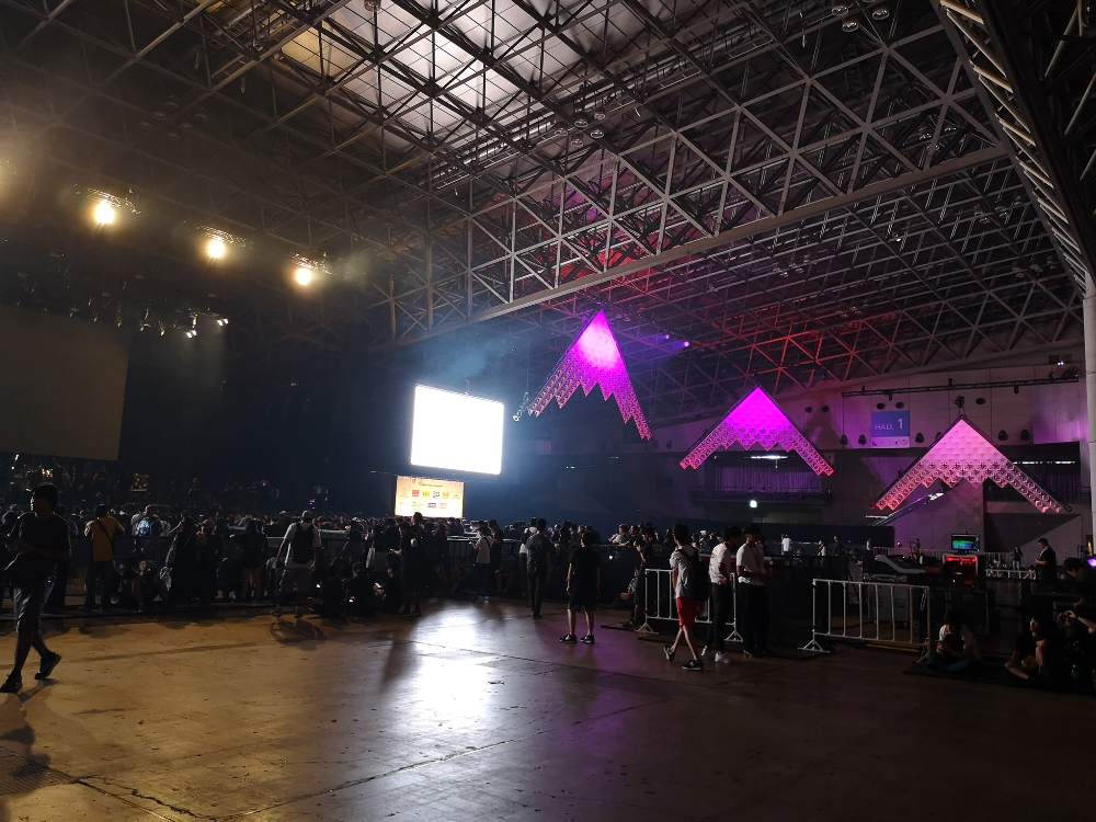 マウンテンステージの風景。