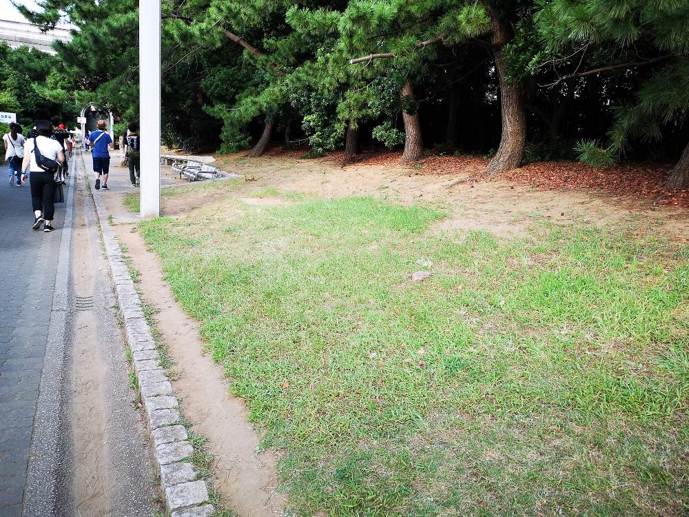 近年は何らかのアートがここにありました。