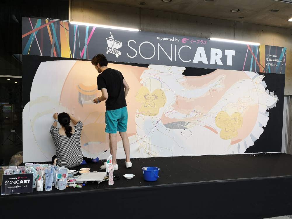 ライブペイントその4。