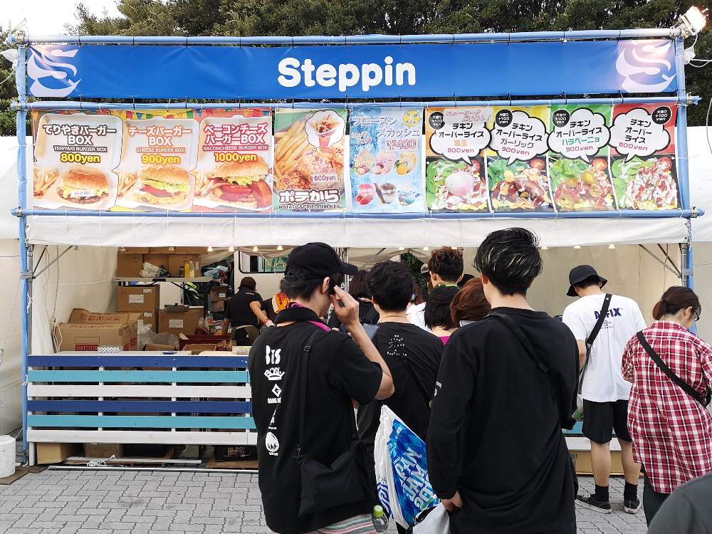 ステッピン。