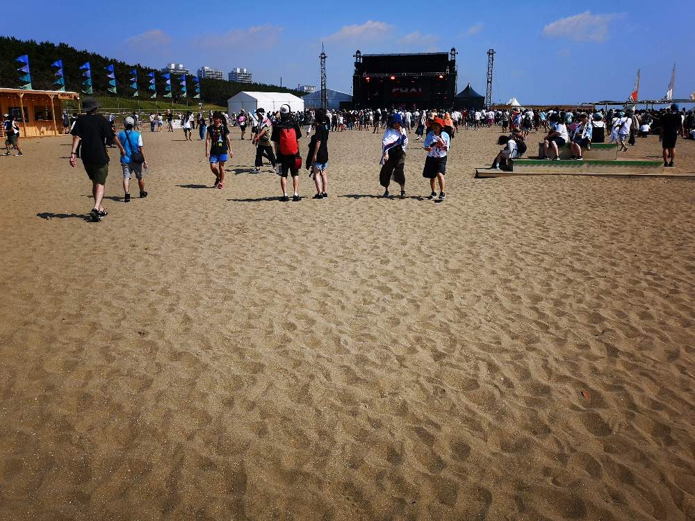 ビーチステージ。