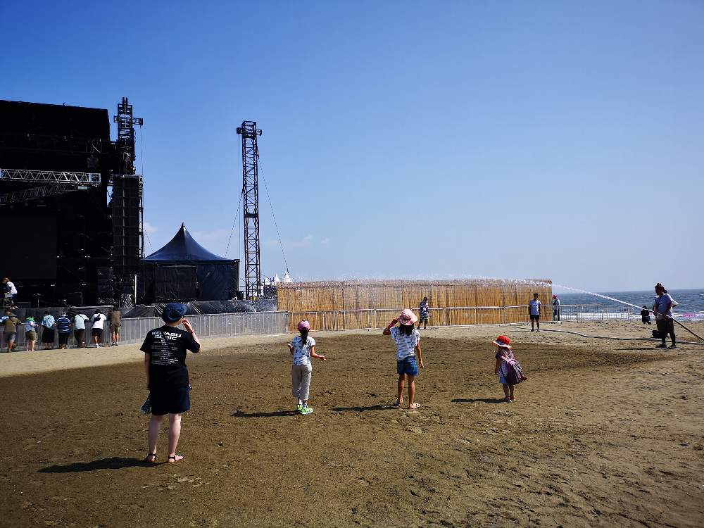 定期的な水撒き。