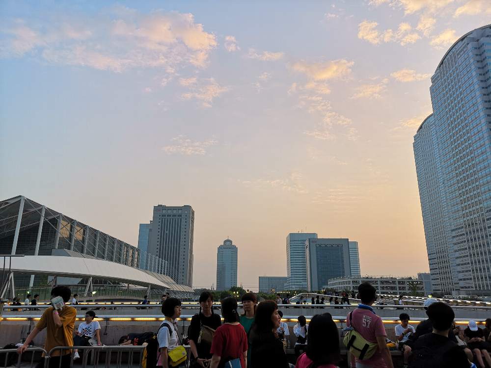 午前5時10分ごろ。