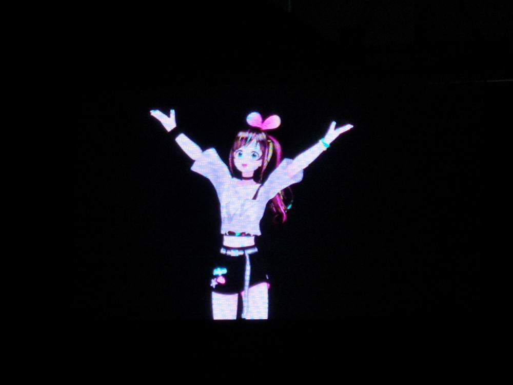 AIを使ったというKizuna AI。どういうところがAIの演出なのか分かりませんでした。