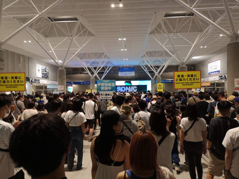 検温、消毒がありました。