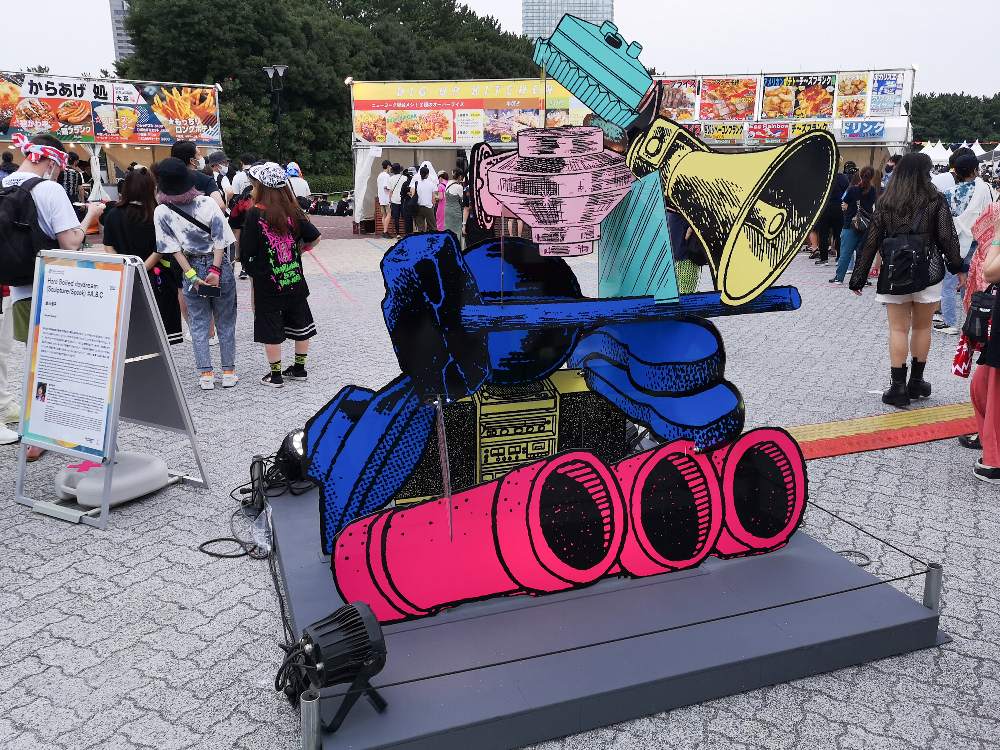 文化庁後援のアート。ソニッカートではありません。