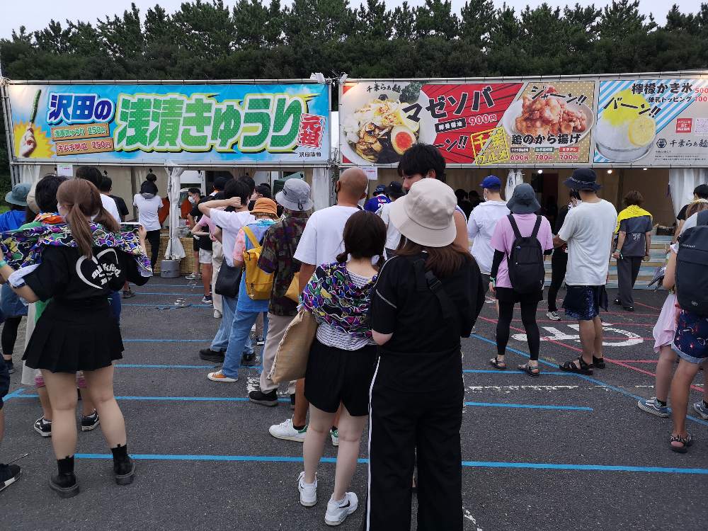 沢田漬物と千葉らぁ麺。