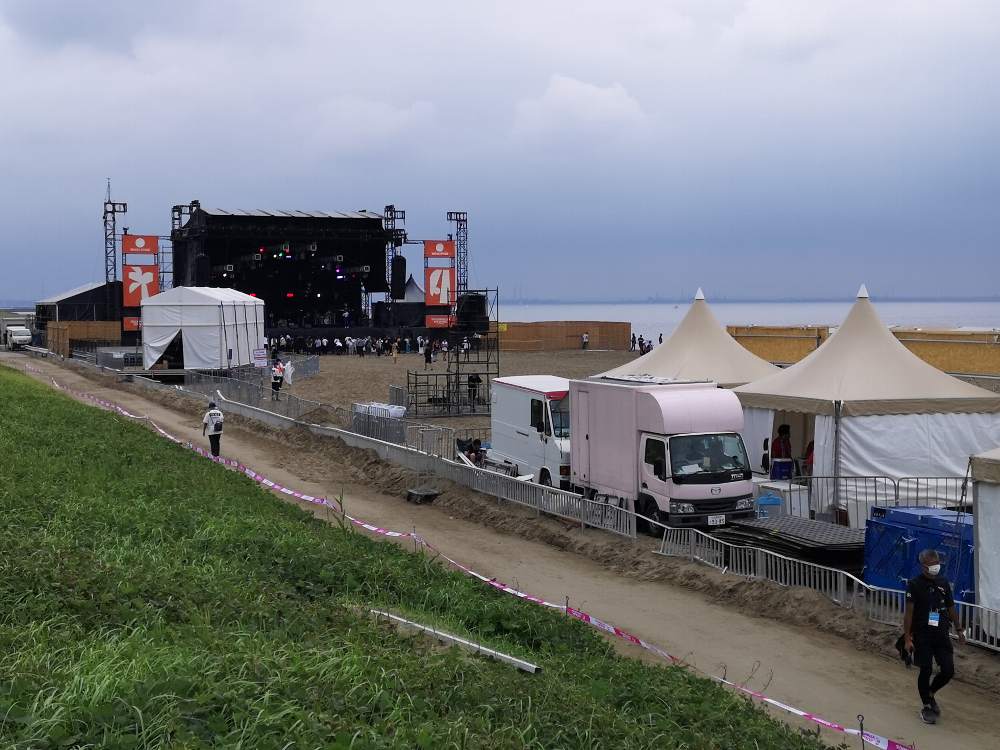 ビーチステージ。