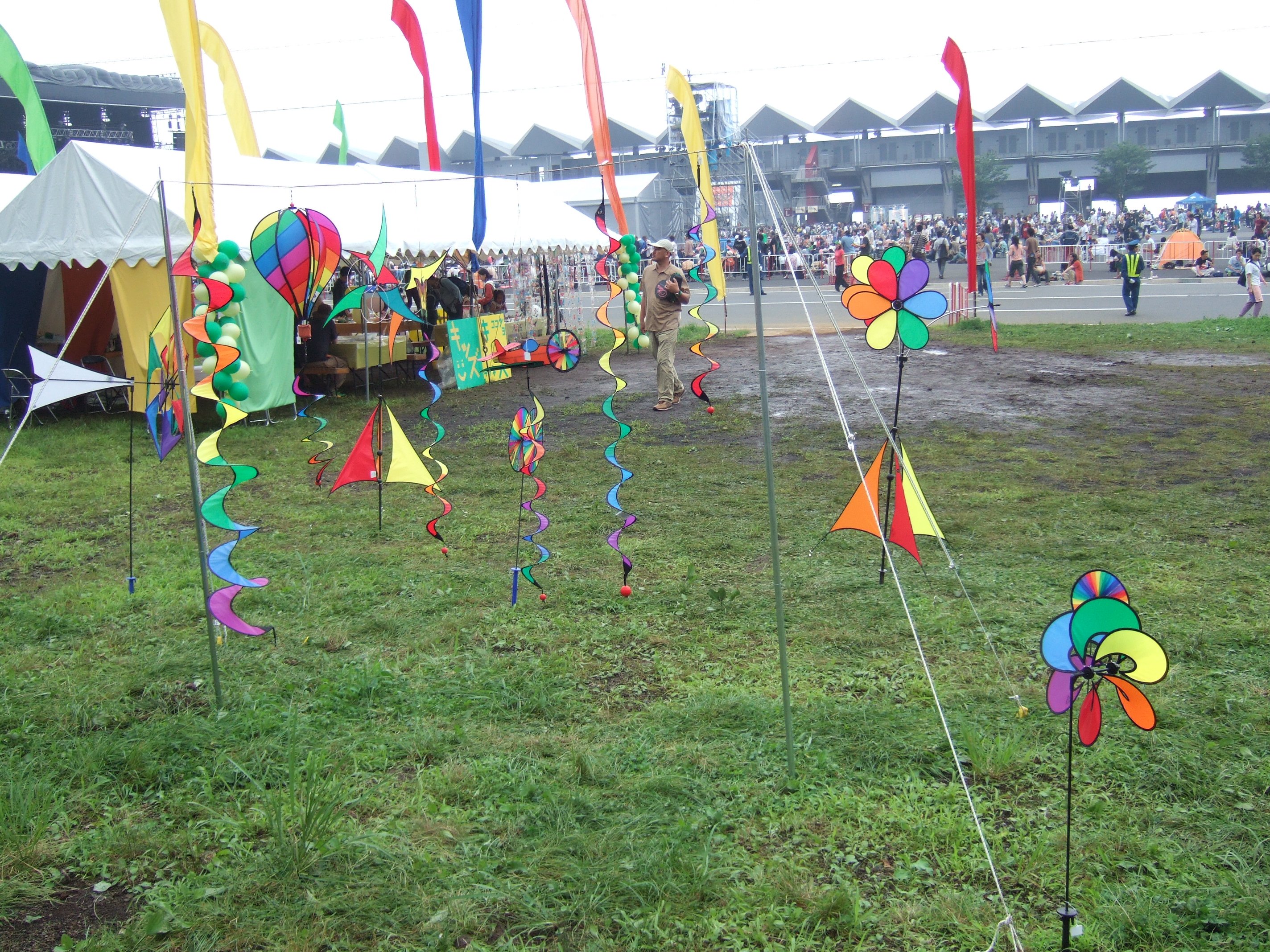 中央にあるオブジェ。